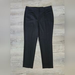 Chico’s Magique Ankle Pants Black Women’s XS/S Stretch Slim Fit Career Office
